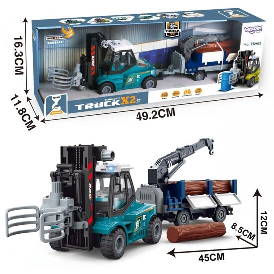 WOOPIE  Krautuvas su Priekaba, Garso ir Šviesos Efektais